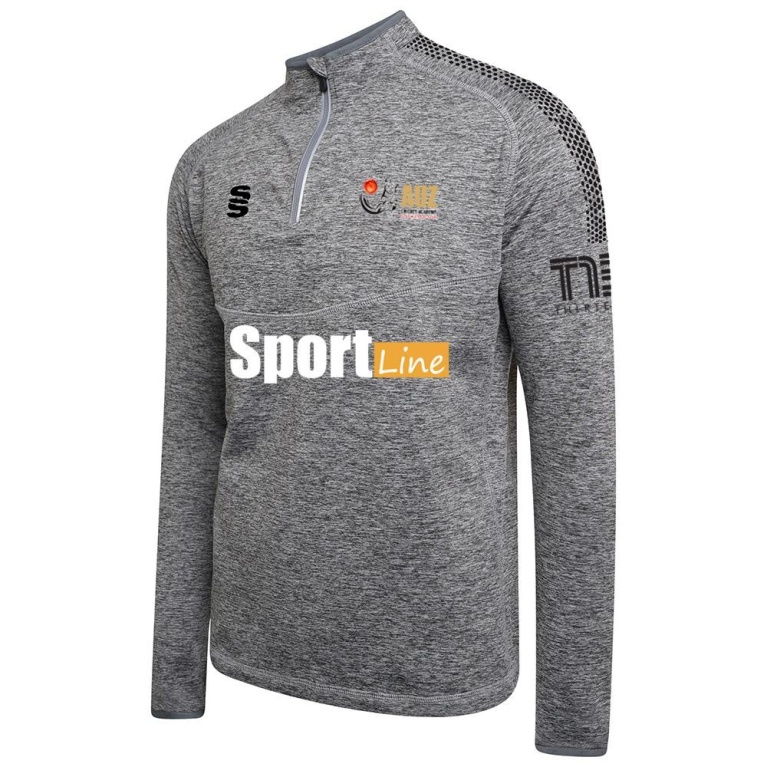 Auz Academy 1/4 Zip Dual Performance Top :  Marl